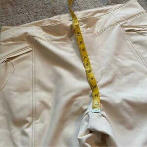 HALFDAYS Emma Soft Shell Ski Pants Snowboarding Waterproof Cream Insulated: 1X - Picture 7 of 11